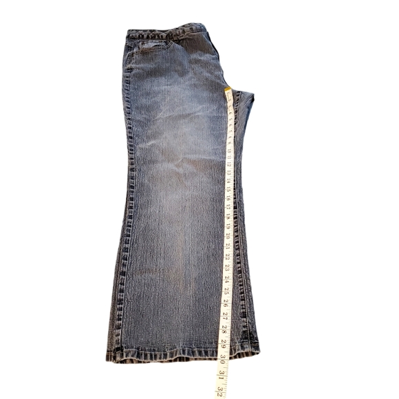 Faded Glory Wide Leg Sretch Jeans Size 26W - Picture 5 of 8